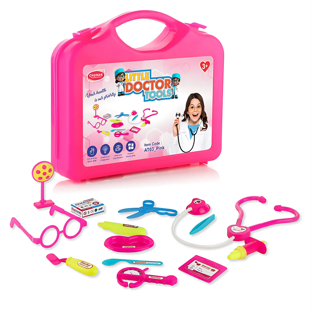 Doctor Set for Kids | Pretend Play Medical Kit with Stethoscope & Accessories