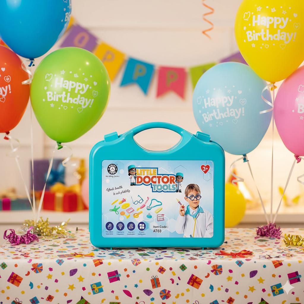 Doctor Set for Kids | Pretend Play Medical Kit with Stethoscope & Accessories