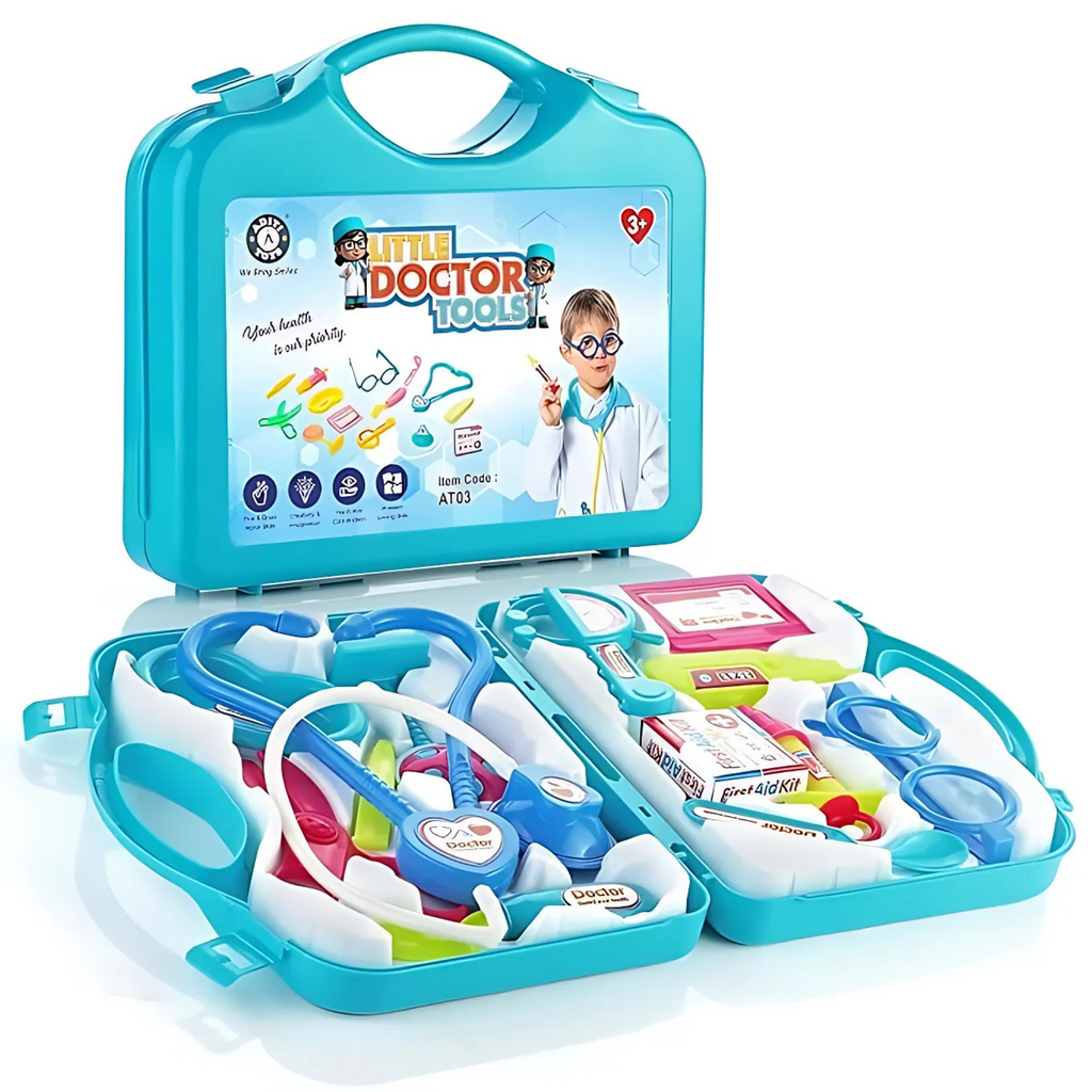 Doctor Set for Kids | Medical Playset with Stethoscope, Tools & Carry Case